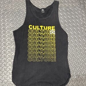 Black CULTURE Tank Top